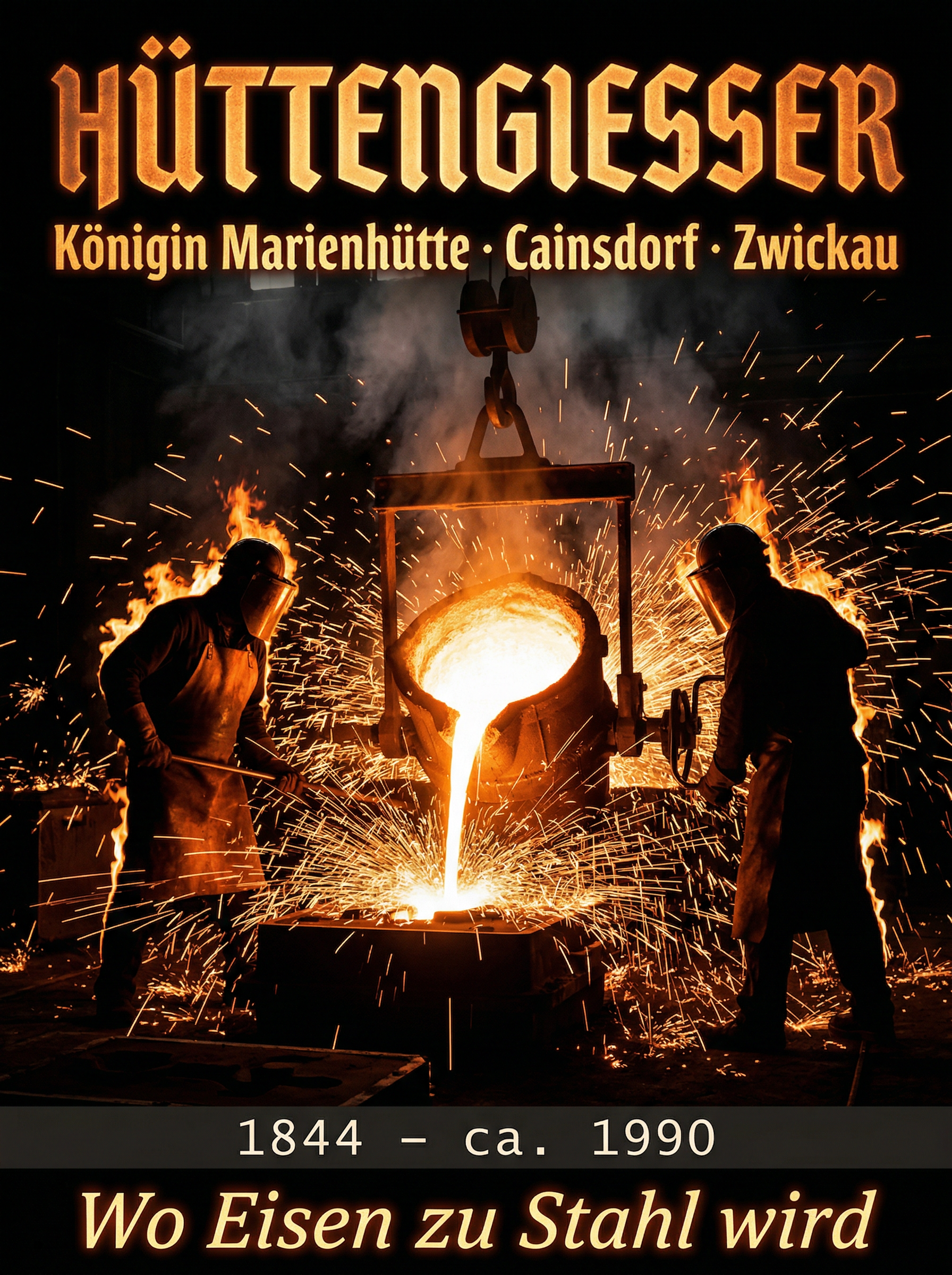 Plakat: Hüttengießer