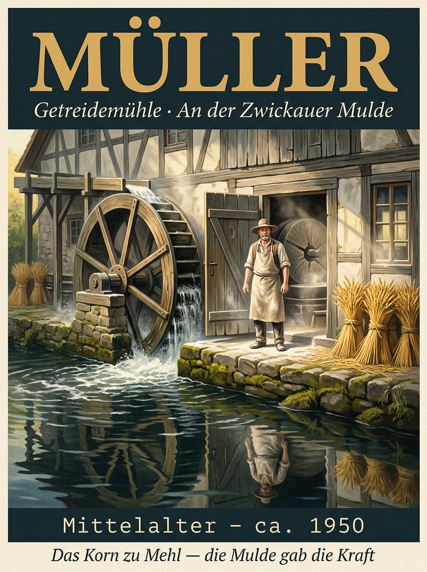Plakat: Müller