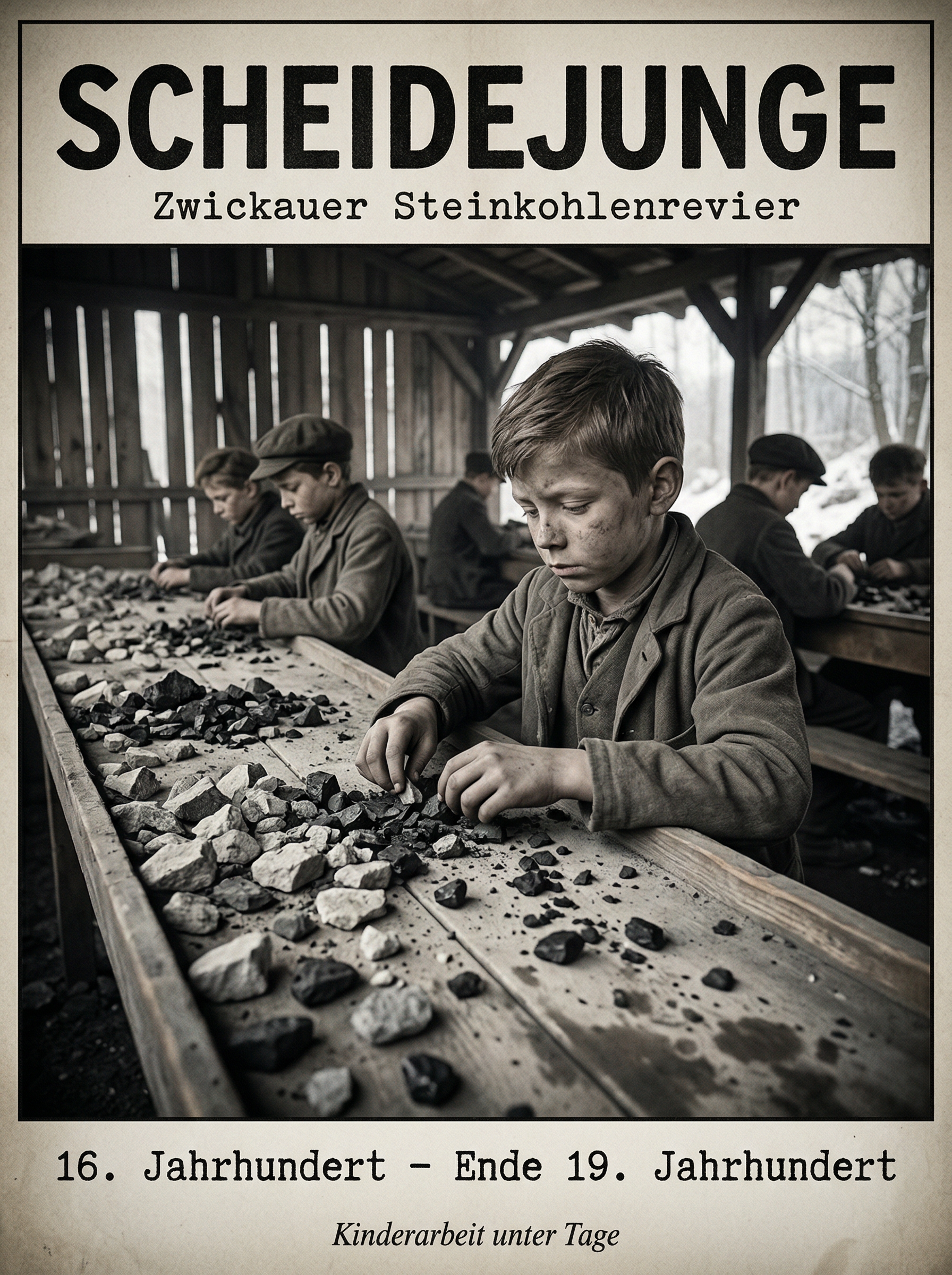 Plakat: Scheidejunge
